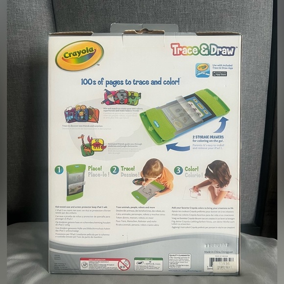 Crayola Trace & Draw. Draw color and play with your Ipad2. Slide your iPad - Picture 4 of 11